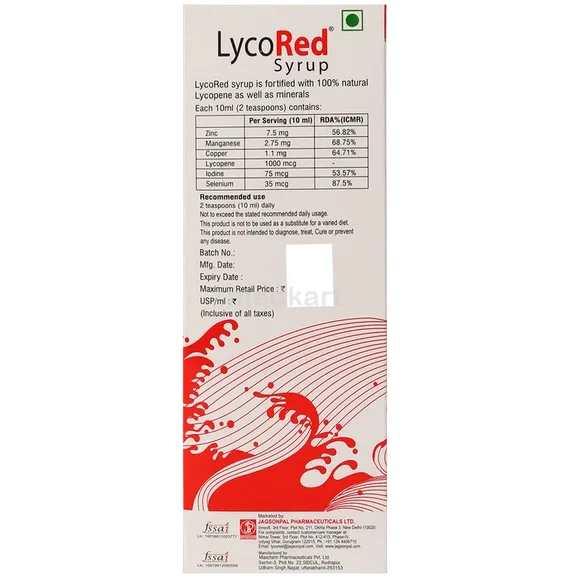 lycored syrup 200 ml